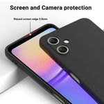 Generic Samsung Galaxy A06 Protective Silicone Back Case - Black