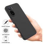 Generic Silicon back case for REDMi a7 pro - black
