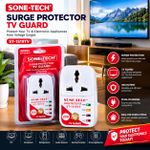 Generic Sone-Tech ST-1519TV 20A Surge Protector – TV Guard Voltage Protector for TV & Electronic Appliances