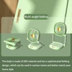 product_image_name-Generic-Rechargeable Rotating Fan Circulation Fan With LED Light -3