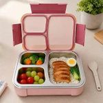 Generic Children Back To School Stainless Steel Bento Lunch Box - image 2
