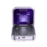 Mtk i16 Pro Mini Foldable Flip Dual Sim Mobile Phone, Purple 