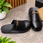 Men's Classic Decent Half Shoe Black