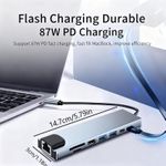 product_image_name-Generic-8 In 1 USB C   Adapter,USB C Hub,RJ45  Ethernet HDMI Adapter,USB 3.0/2.0, PD 100W, SD TF Card-2