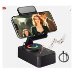 Generic 3 In 1 Bluetooth Audio, PowerBank Bracket Phone Holder HiFi Speaker Mount Tablet
