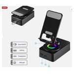 Generic 3 In 1 Bluetooth Audio, PowerBank Bracket Phone Holder HiFi Speaker Mount Tablet - image 2