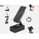 Generic 3 In 1 Bluetooth Audio, PowerBank Bracket Phone Holder HiFi Speaker Mount Tablet - image 3