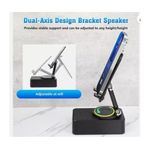 Generic 3 In 1 Bluetooth Audio, PowerBank Bracket Phone Holder HiFi Speaker Mount Tablet - image 6