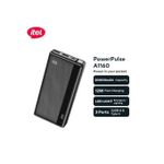 Generic itel 20000mAh PowerPulse Power-Bank 12W Fast Charging With Torch,TypeC,+free Cable