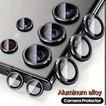 Samsung S25 Ultra Camera Lens Protector - Metal Ring Cover, Easy Installation, Anti-Scratch, Case-Friendly.