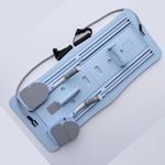 product_image_name-Generic-Abdominal Fitness Pilate Reformer Board with Pushup Handles & Rope Pulling with Automatic Rebound feature - Foldable -1