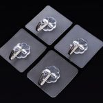 Generic 20pcs ADHESIVE TILES/GLASS HOOK(paste only on DRY glass/tiles)