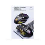 Generic Next-Generation Bluetooth 5.4 Dual-Mode Wireless Gaming Mouse, Rechargeable Gaming Mouse, Wireless Gaming Mouse, High Precision Gaming Mouse, 7 Programmable Keys, German Designed Rechargeable Bluetooth Mouse, USB - image 2