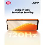 itel A200+  AI Fusion Camera System 128gb 6000mah IP65 120Hz 6.75" Android  Orange - image 2