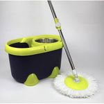 360 Microfiber Mop With Bucket, Clean Squeeze Handsfree Mop