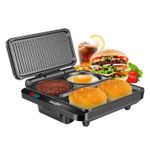 product_image_name-Sonifer-Versatile 2-in-1 Hamburger Maker - 1000W-1