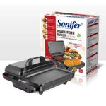 product_image_name-Sonifer-Versatile 2-in-1 Hamburger Maker - 1000W-2