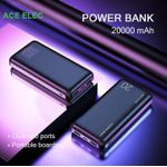 product_image_name-Ace Elec-20000mah Ultra Slim Portable Power Bank -5