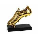 Golden Boot Football Trophy – Premium Award Display (Gold Finish)