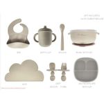 product_image_name-Generic-Baby Feeding SUCTION SET- Toddler Set With Utensils 8PIECE-2