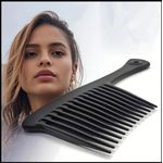 product_image_name-Generic-Wide Tooth Hair Comb - Big Hair Combs, Wig Braid Hair Styling Comb, Salon Comb, Salon Barber Shop Professional Hair Styling Tool, For All Hairs. ( Big Hair Comb )-1