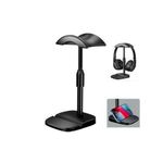 Generic 2 in 1 Desktop Headphone Stand/Headset Holder With Phone Holder - image 5
