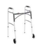 Drive Medical Medical Strong Foldable Walking Frame (With Wheels)