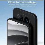 XIAOMI Redmi note 14 pro plus Silicone Protective Case – Matte Black Elegance with Full Camera Coverage, Shockproof Corners & Scratch-Resistant Shield. ( Black )