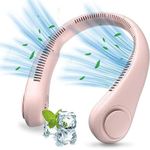 Great Neck Rechargeable necklace fan Bladeless Cooling Neck Fan - image 3