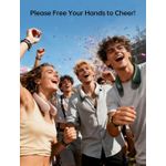 Great Neck Rechargeable necklace fan Bladeless Cooling Neck Fan - image 6