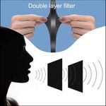 Generic Double-Layer Sound Filter for Microphone Recording - Ideal for Professional Microphone Additions, Featuring Outstanding Flexibility And a Windproof Mesh Cover. - image 2