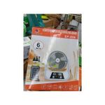Generic EASY POWER Rechargeable Solar Fan EP 606, 6 Inch - image 3