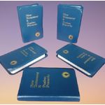 product_image_name-Generic-Pocket New Testament Bible With Psalms & Proverbs ( Blue Hardcover)- Pack Of 5-2