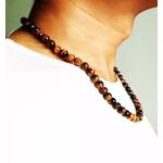 product_image_name-Fashion-Tiger Eye Natural Stone For  Men Necklace-1
