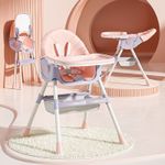 product_image_name-Fashion-3in1 Convertible Height Baby High Chair/ Feeding Seat-3