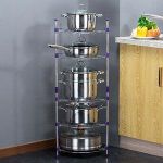 Storage Pot Rack/Stands - 5 Tiers