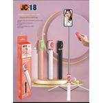 JC-18 Multifunctional Bluetooth Wireless Selfie Stick Tripod – 1530mm Extendable Tripod with 360° Rotation for Android & iOS