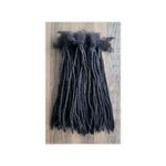 Natural Straight Dreadlocks Attachment 60 Pieces