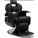 Professional quality salon master adjusting rotating barber working station salon 