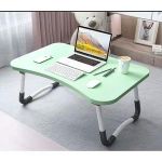 Generic Foldable Wooden Laptop Table With Cup Holder Without Drawer - image 3