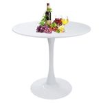 Generic Modern Tulip Dinning Table With Sturdy Metal Pedestal