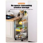 product_image_name-Generic-Multi-Purpose Steel Trolley Shelves - 4 Layers acrylic Shelf-2