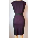 product_image_name-Fashion-Sleeveless Black And Purple Dress-4
