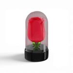Generic Rose Toy 2 in 1 Rose Sucker Vibrator