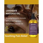 MOOYAM Lavender Body Massage Oil - 236ml