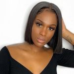 Natural Virgin Hair Short Straight Closure Bob Wig