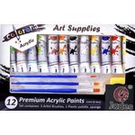Generic Premium Acrylic Paint Colorona 12 Set Paint - image 2