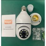 PTZ Bulb IP Camera 1080 CCTV 360 Degree Wireless Lamp