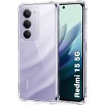 XIAOMI Redmi 15  Quantum Crystalline Quality Shockproof Protective Transparent Back Case