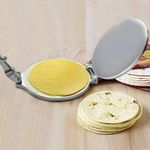 Generic Manual Stainless Steel Tortilla Press & Roti Maker Dough Presser - image 2